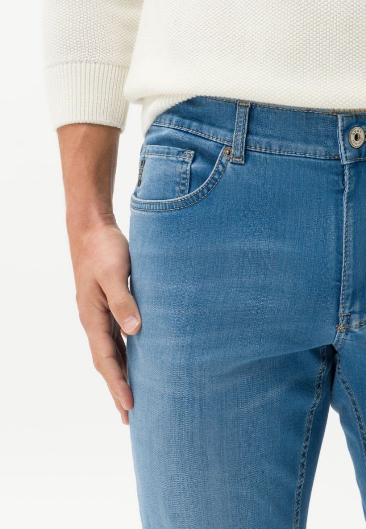 hellblau 5-Pocket-Jeans Brax Style COOPER