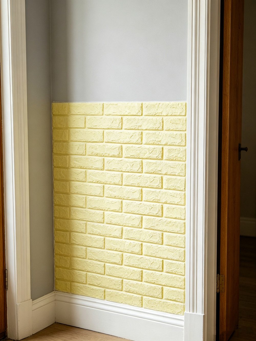 Agger 3D Wandpaneel 3D Wandpaneele Wandverkleidung Selbstklebend Tapeten Steinoptik, 300*50cm Wasserdicht Wandtapete Küchenrückwand – Bild 2 von 2