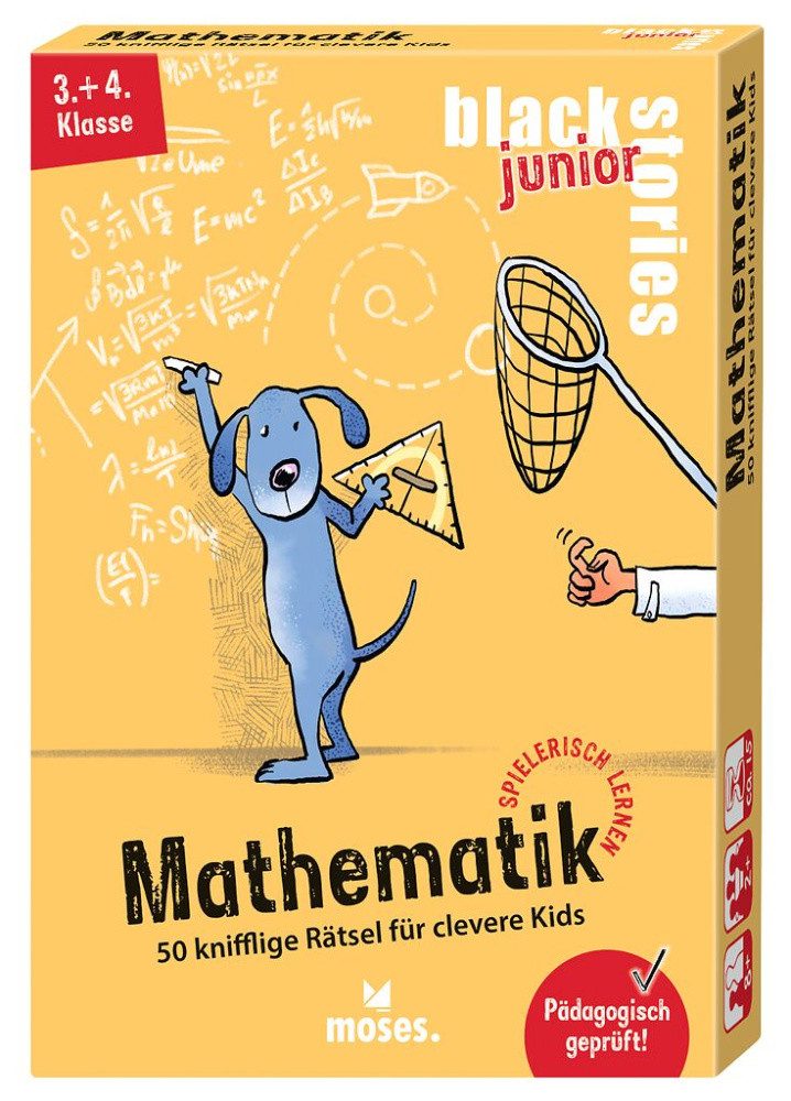 Moses. Verlag Spiel black stories junior Spielerisch lernen Mathe