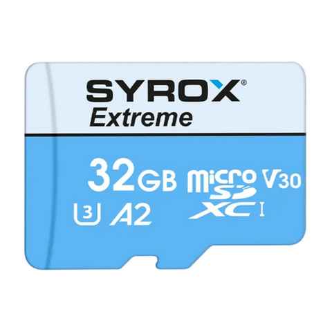 Syrox Ultra microSDXC Speicherkarte (128GB, V30) Speicherkarte (32GB GB)