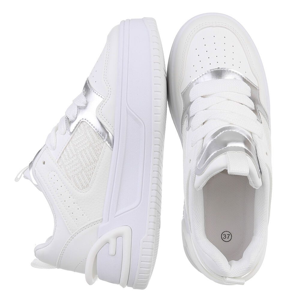 Ital-Design Damen Low-Top Freizeit Sneaker (88828452) Keilabsatz/Wedge Snea günstig online kaufen