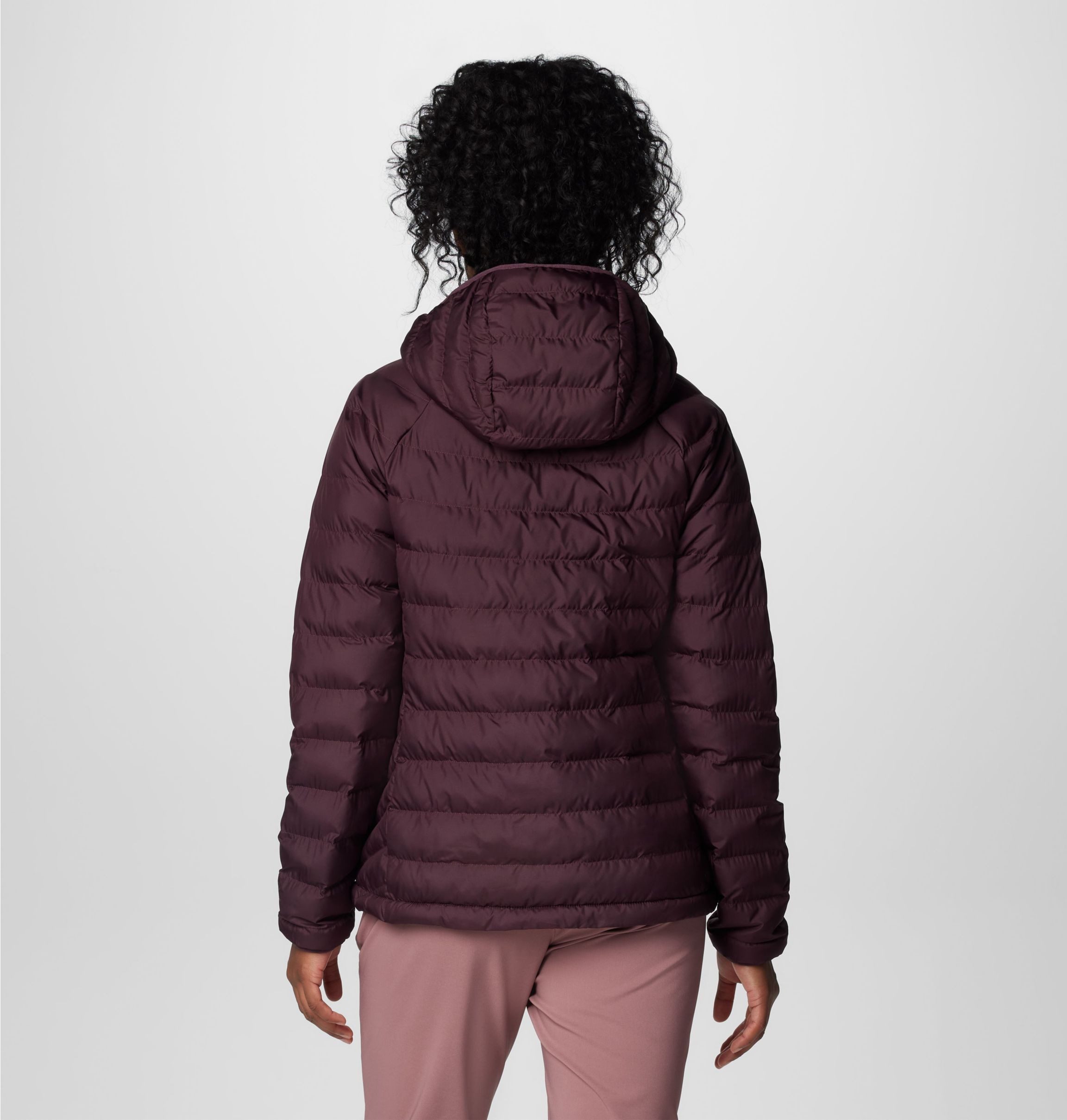 Columbia Steppjacke Powder Lite II Hooded Jacket wasserabweisende Außenjacke, leichte Steppjacke, mit Reißverschluss – Bild 3 von 5