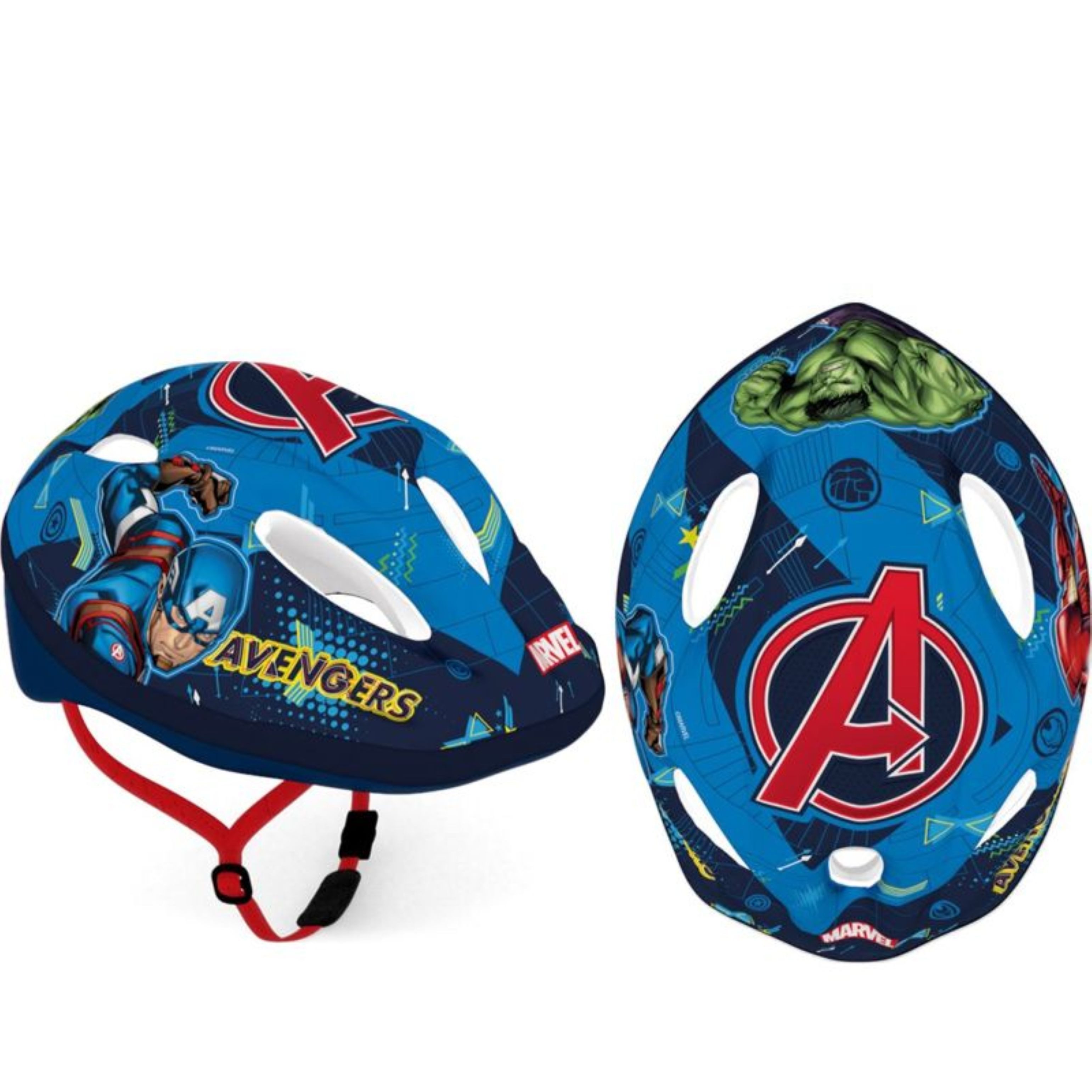 The AVENGERS Fahrradhelm Kinder Fahrradhelm Avengers 52–56 cm – leicht, sicher, verstellbar