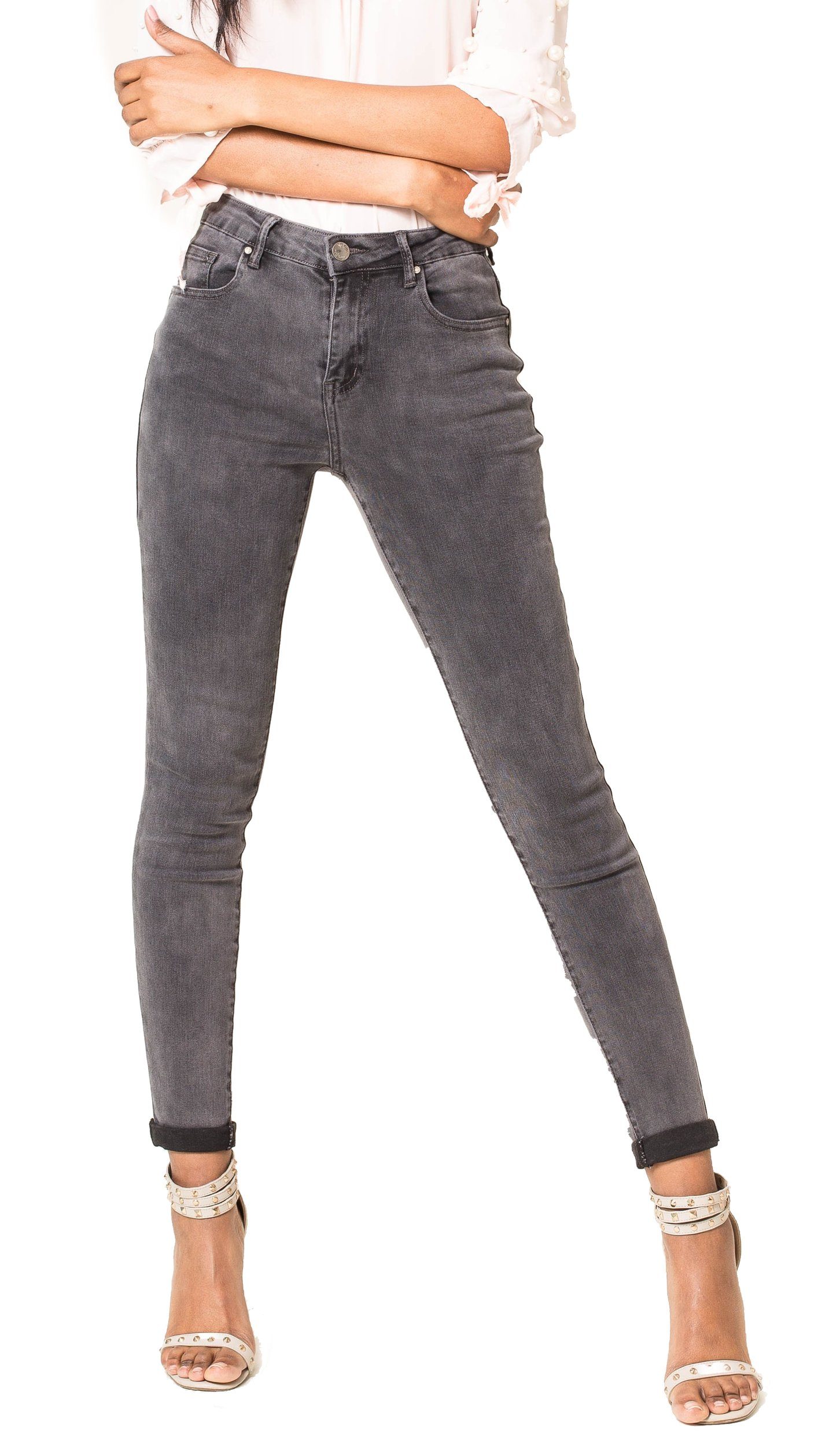 Nina Carter Skinny-fit-Jeans 3362 Damen Skinny Jeans LUNA