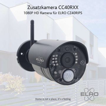 Elro CC40RXX Überwachungskamera Zubehör (Außenbereich, Innenbereich, 1-tlg., Erweiterungskametra für das ELRO CZ40RIPS Sicherheitskameraset)