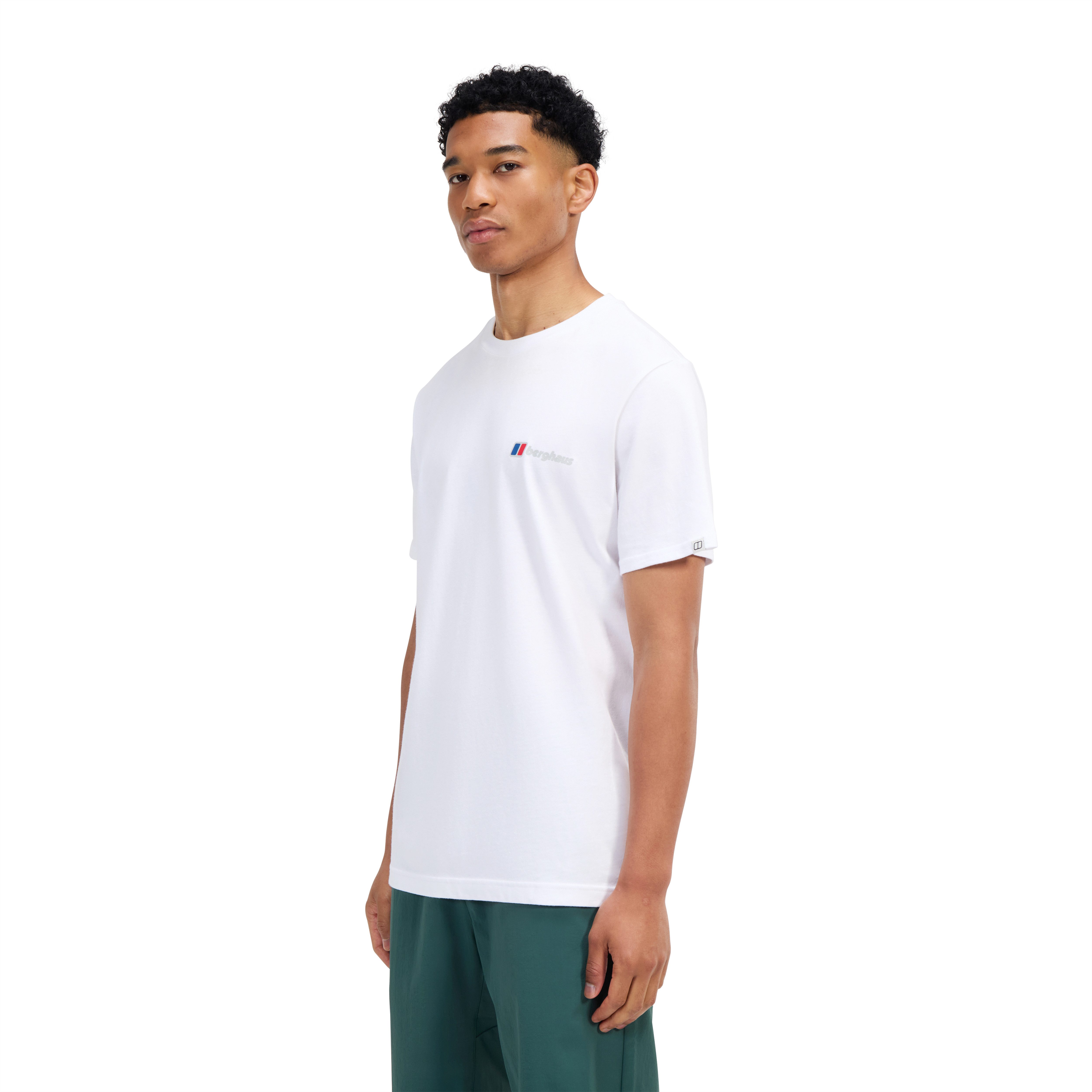Berghaus T-Shirt M BERGHAUS CLASS LOGO TEE mit kultigem Print, aus Baumwolle