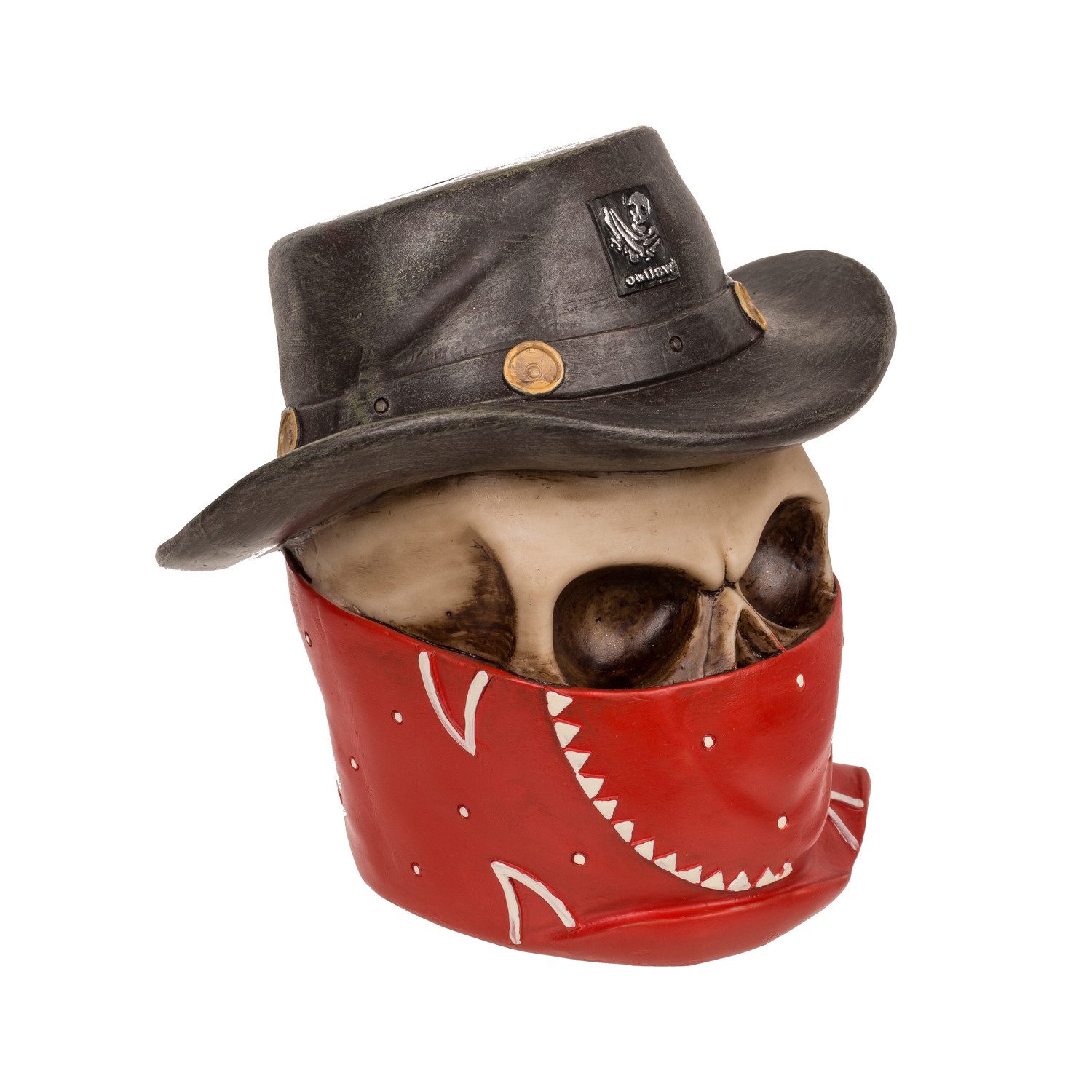 Spardose Bandit Totenkopf Spardose mit Bandana
