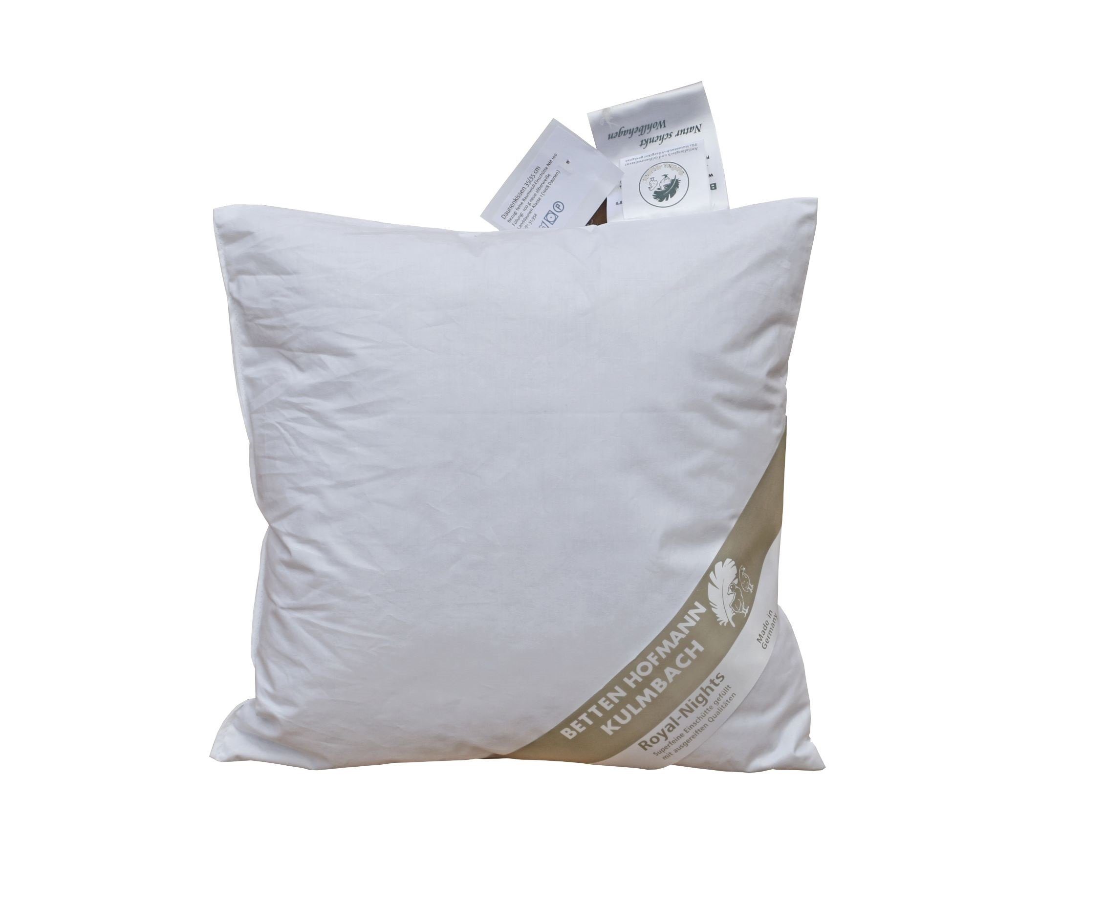 Betten Hofmann Kopfkissen Betten Hofmann Kopfkissen 35x35 cm 100 g neue Dau günstig online kaufen