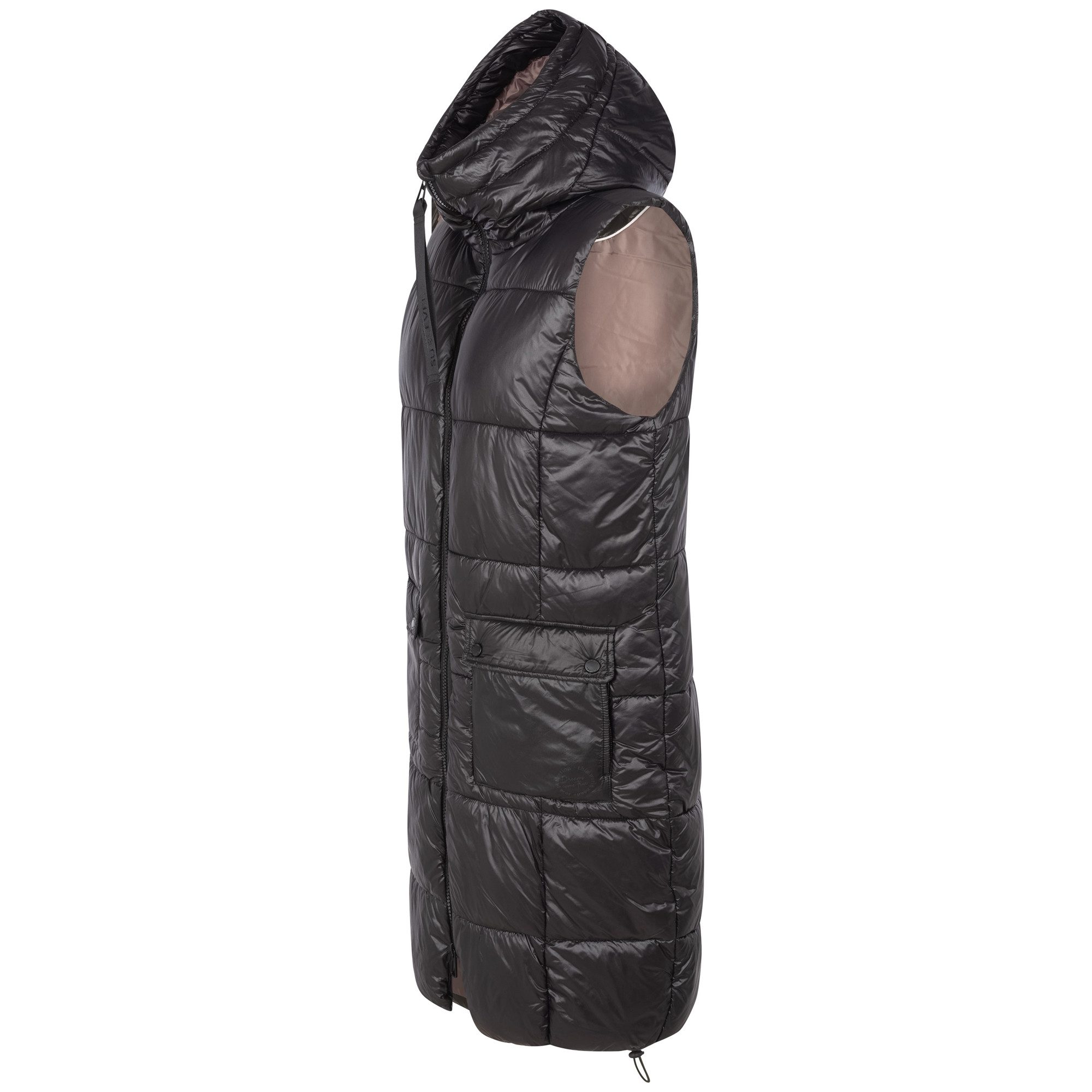 SUBLEVEL Steppweste Damen mit Kapuze Waistcoat günstig online kaufen