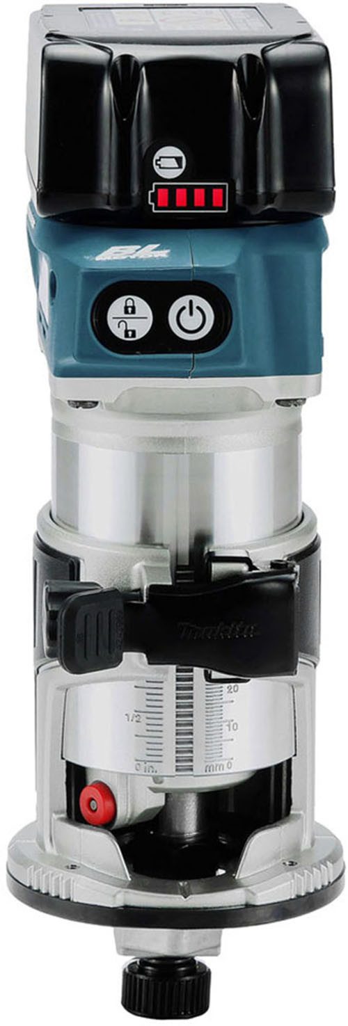 Makita Akku-Multifunktionsfräse DRT50Z, ohne Akku und Ladegerät – Bild 5 von 5