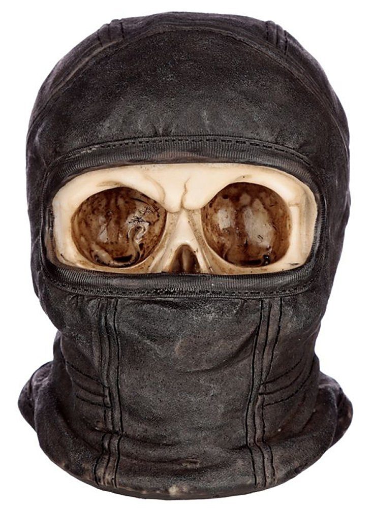 Puckator Fantasy-Figur Gothic Ninja Totenkopf mit Ninja-Haube, Skull, Gothic, Halloween, Sammlerfigur
