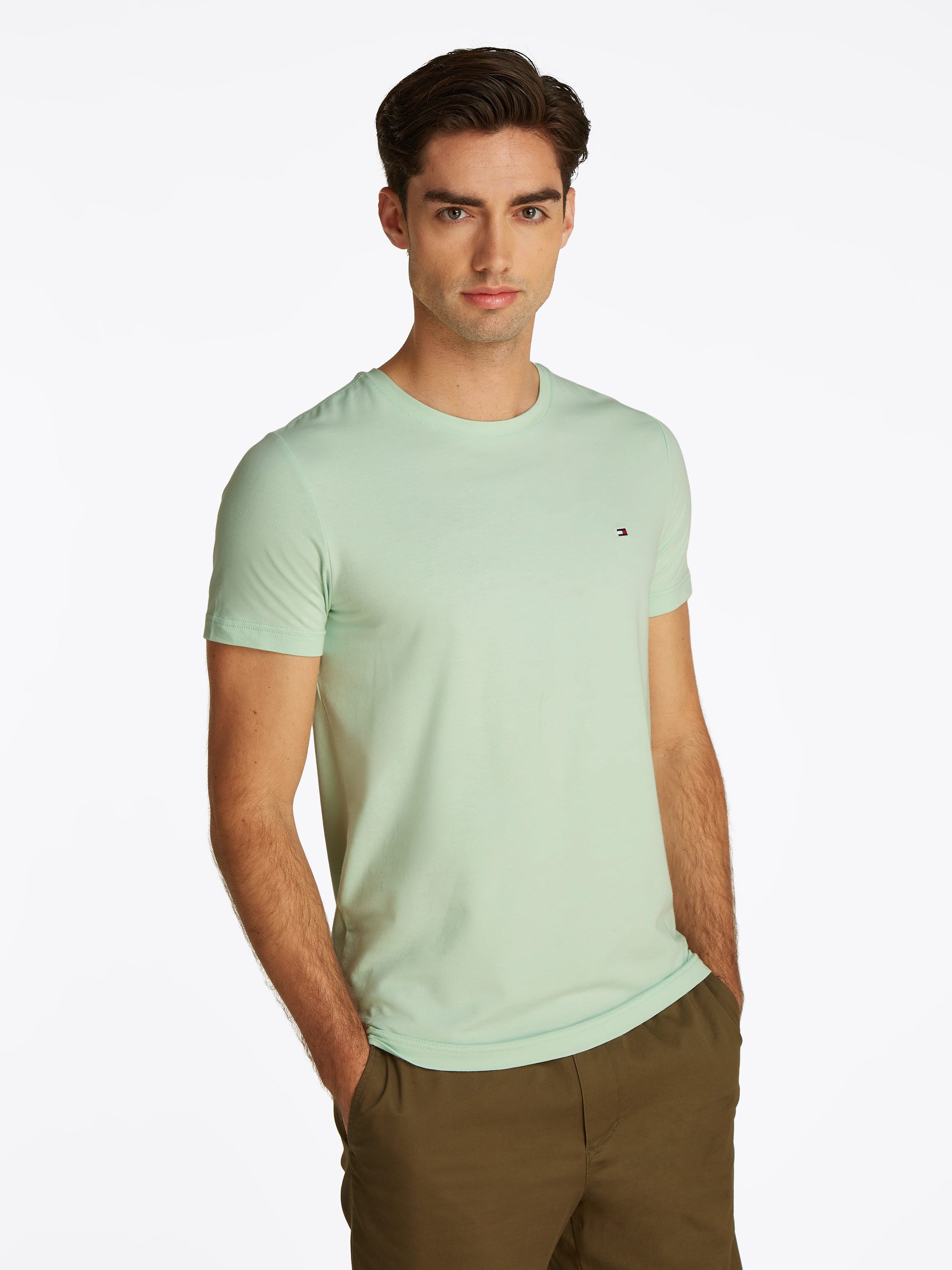 Tommy Hilfiger T-Shirt STRETCH SLIM FIT günstig online kaufen