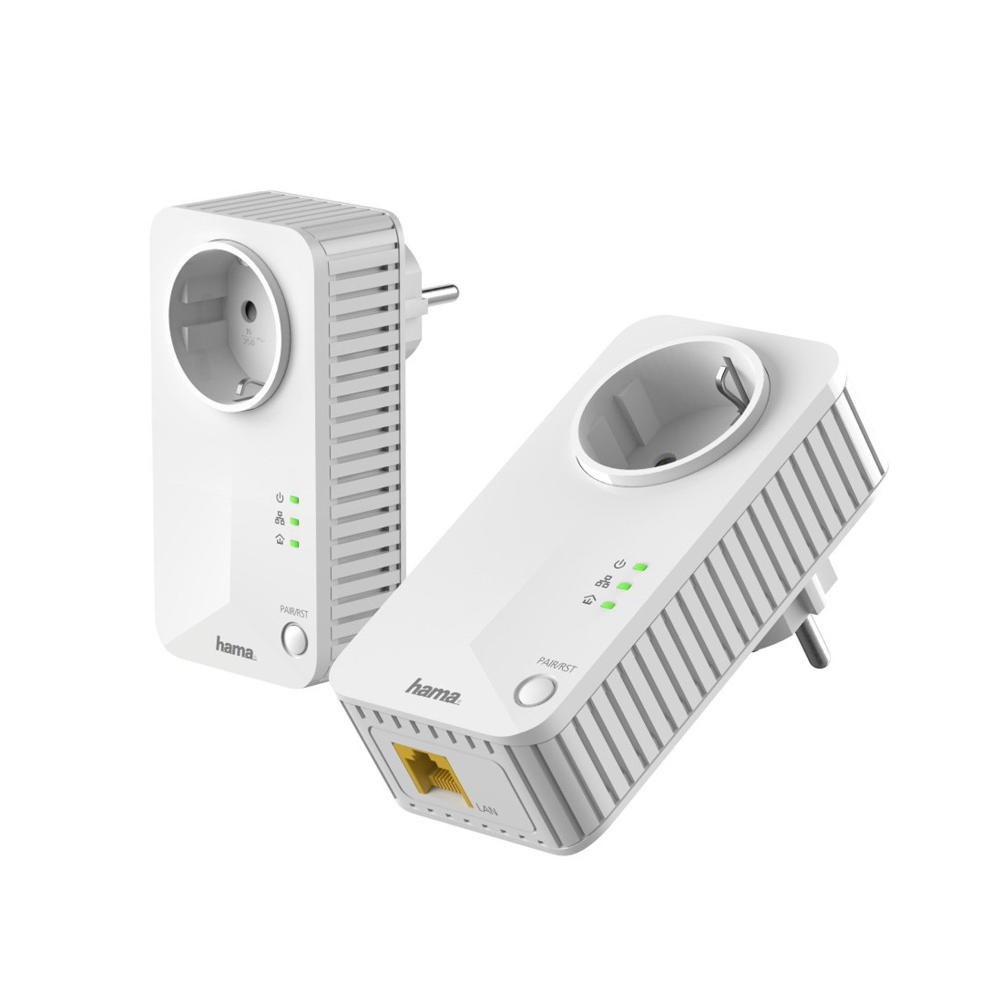 Powerline 600 Mbps Set "Socket" Netzwerk-Adapter