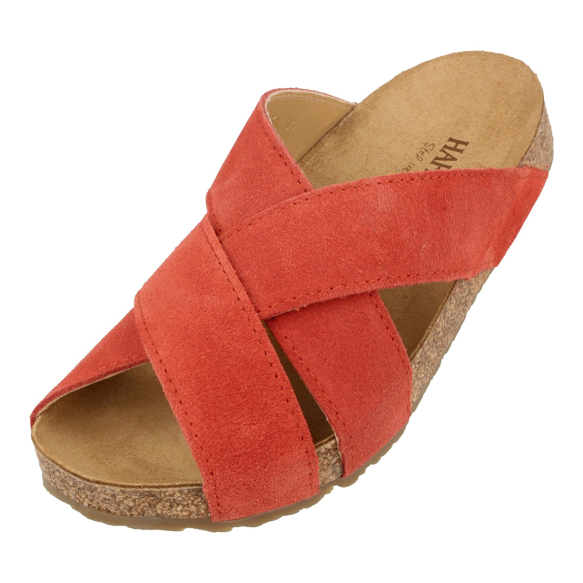Haflinger Bio Como Sommer Sandale aus Leder Hausschuh Unisex Hausschuh