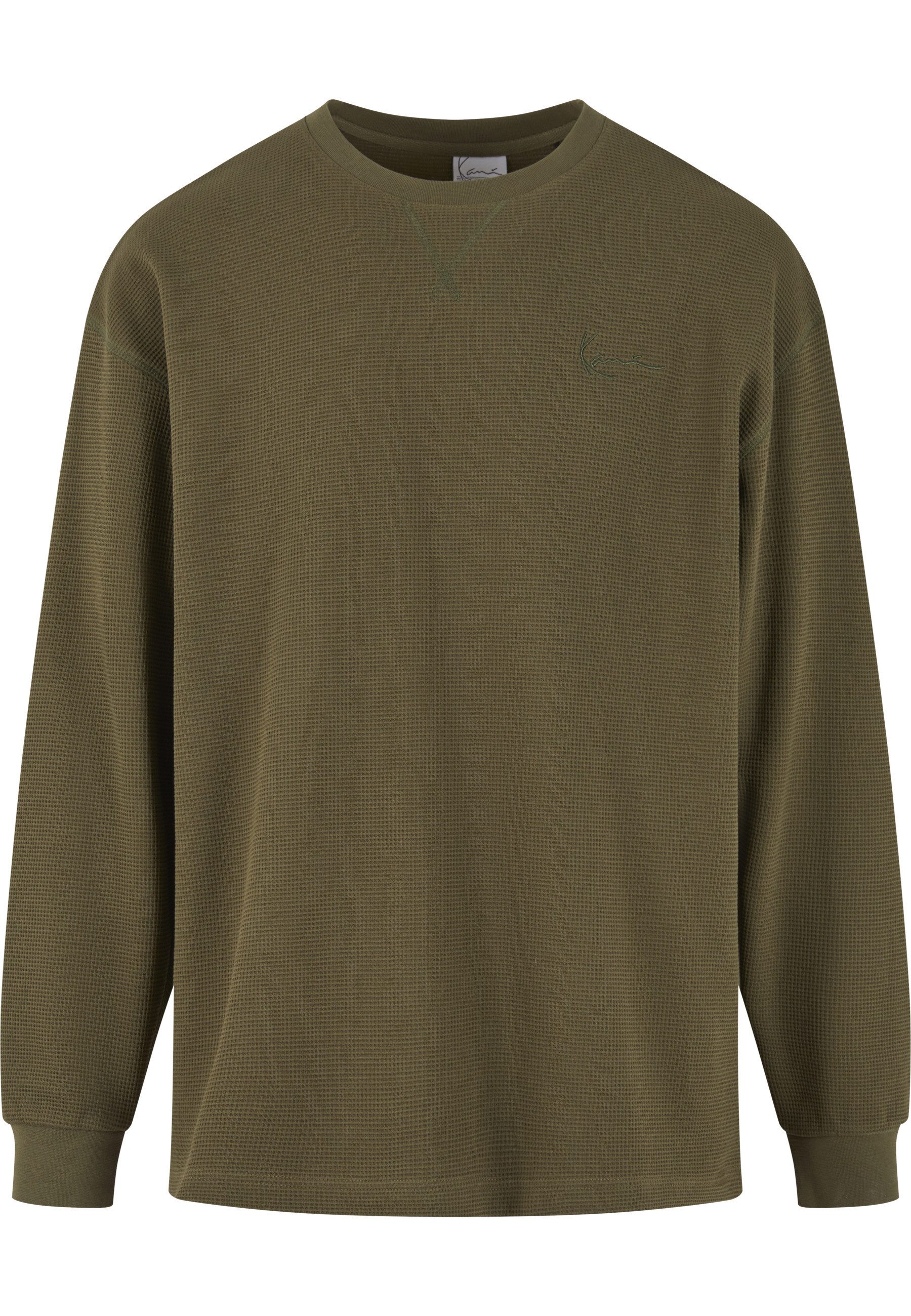 Karl Kani Longsleeve Karl Kani Signature Boxy Waffle Longsleeve (1-tlg)