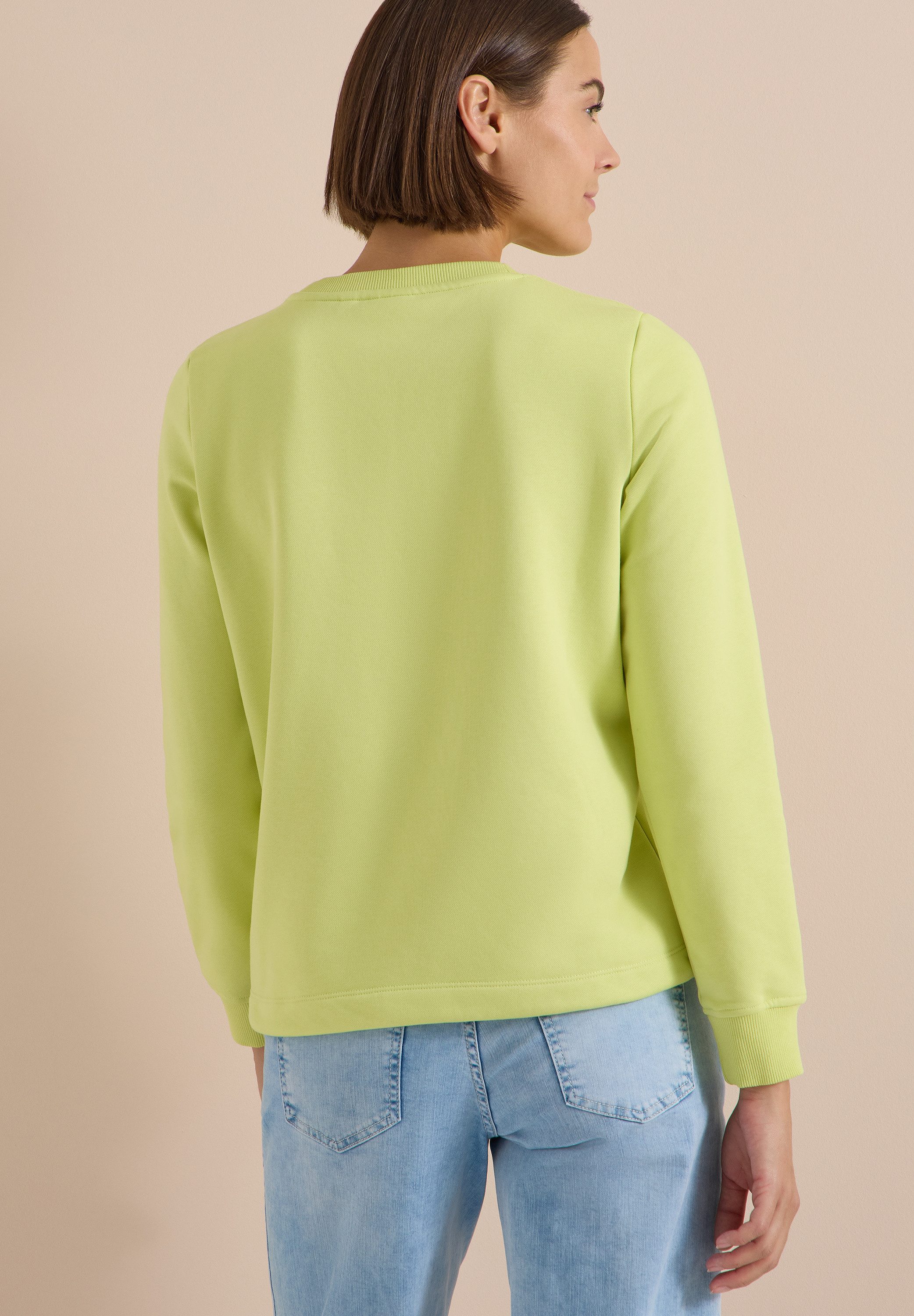 CECIL Sweatshirt mit Elastiksaum und Tunnelzug