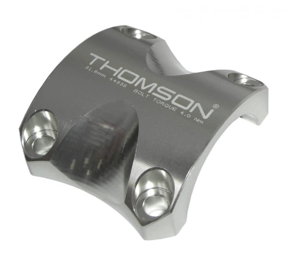 Thomson Lenkervorbau Ersatz Lenkerklemmung Thomson silber Elite X4 31,8mm