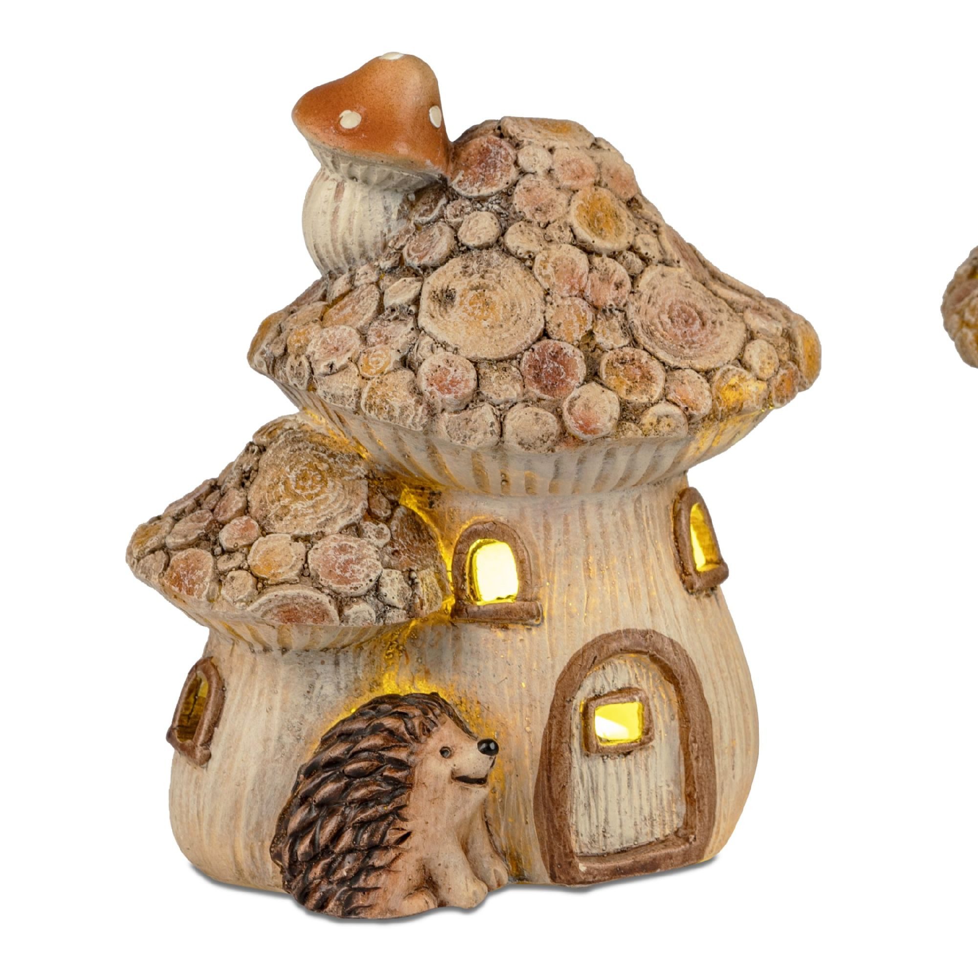 formano Dekofigur Wood, mit Timerfunktion, Braun, günstig online kaufen