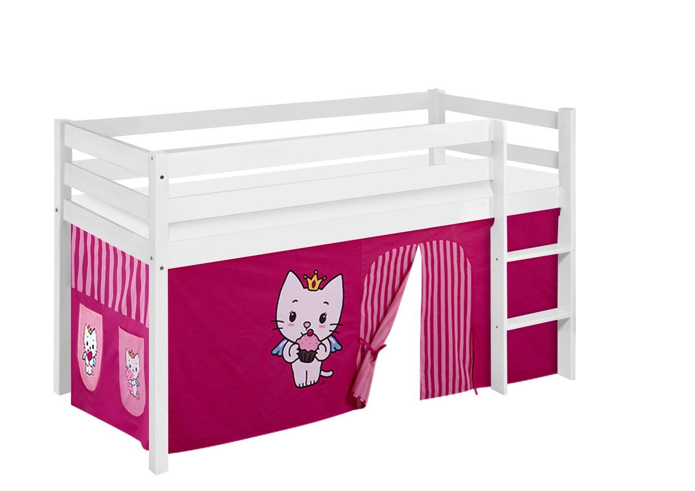 Lilokids Kinderbett Spielbett JELLE Disney Eiskönigin - Hochbett - weiß - m günstig online kaufen