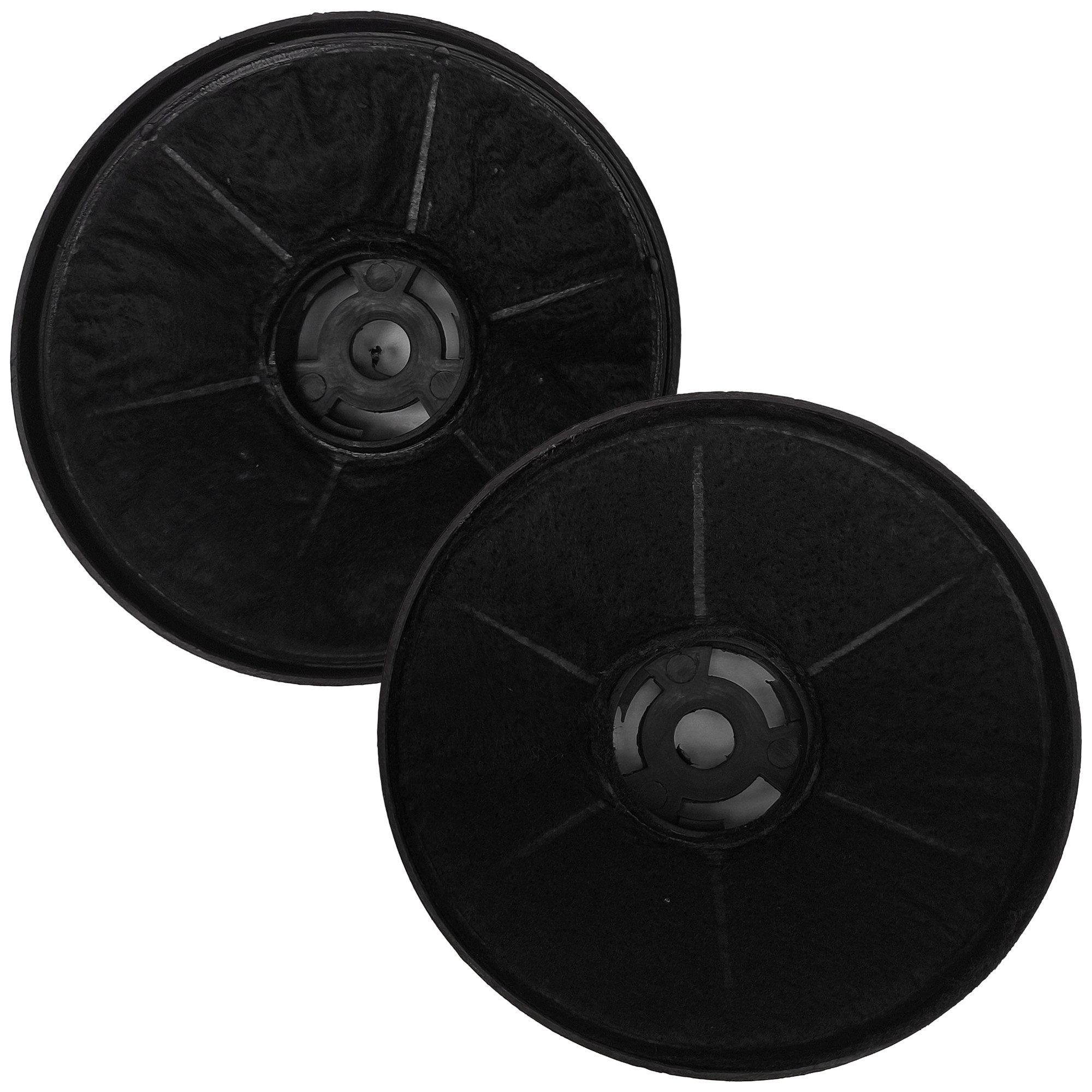 VIOKS Kohlefilter Aktivkohlefilter Set 2 Stück Ersatz für KLARSTEIN 10032844, 105 mmØ für Dunstabzugshaube