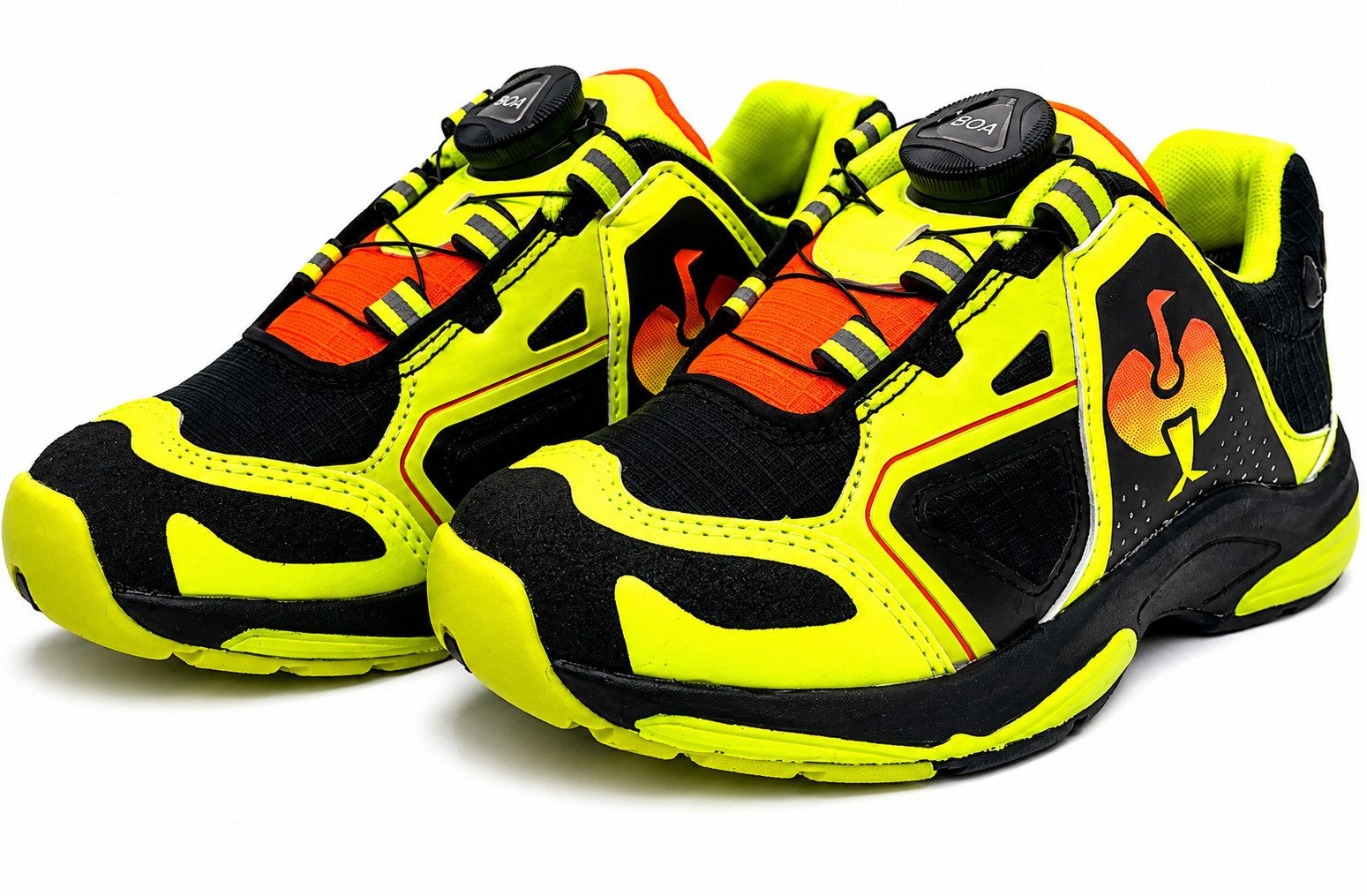 Engelbert Strauss Allroundschuhe für Kinder Minkar schwarz/gelb wasserdicht Outdoorschuh wasserdicht