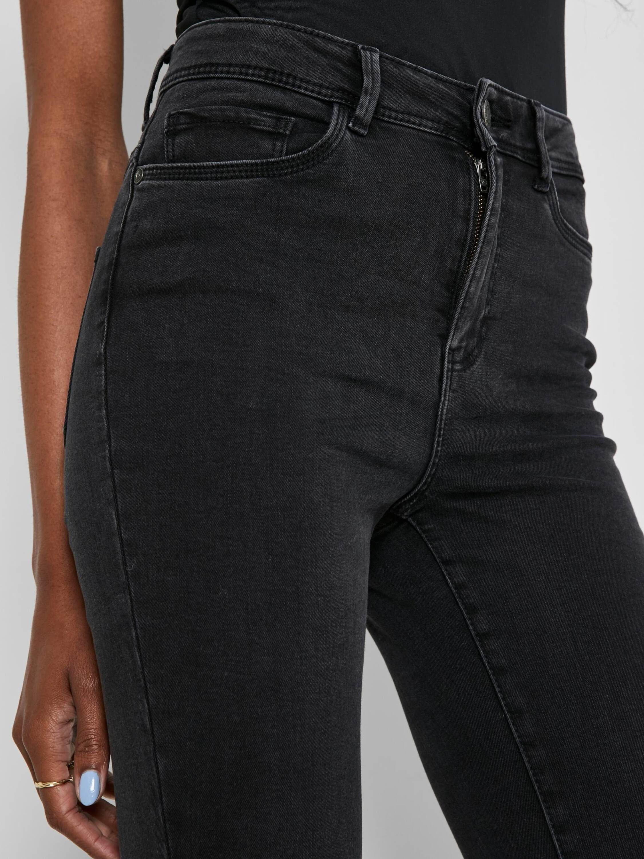 Plain/ohne Details may Noisy (1-tlg) High-waist-Jeans