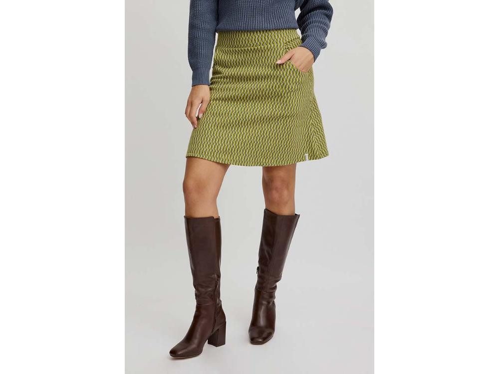 Tranquillo Sommerrock tranquillo Bio-Damen-Strickrock mit Seitentaschen