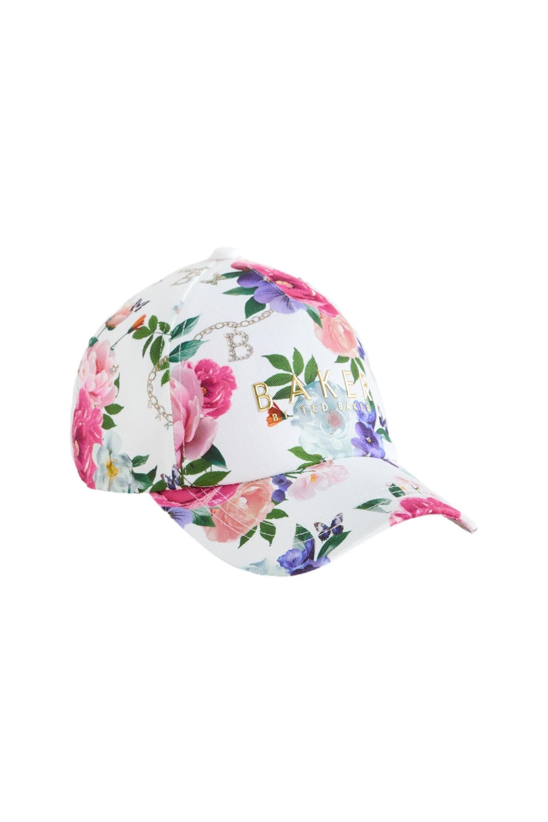 Baker by Ted Baker Ballonmütze Baker by Ted Baker Baseball-Cap, Blumen und Logo (1-St)