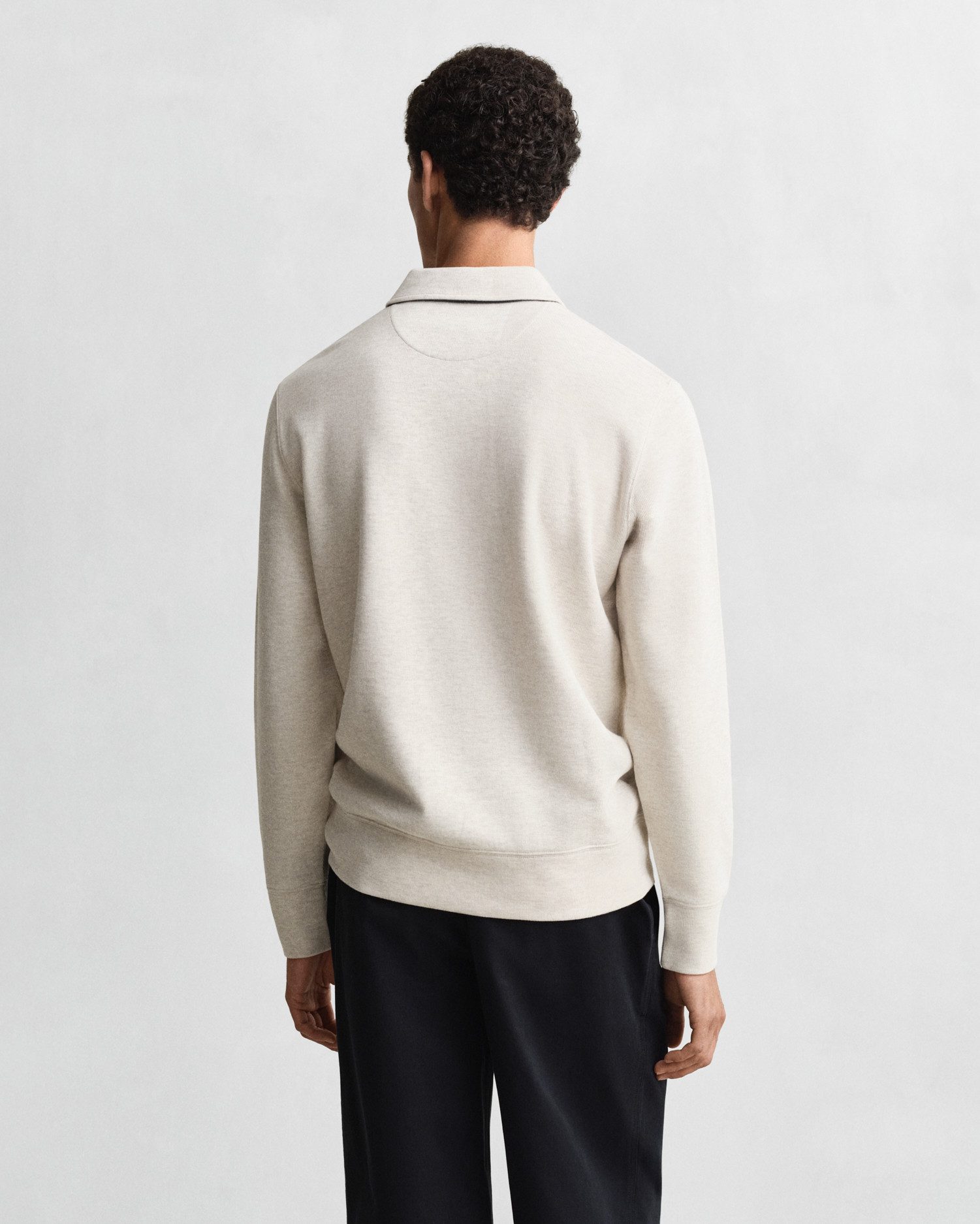 Gant Sweatshirt LIGHT SACKER RIB LS POLO