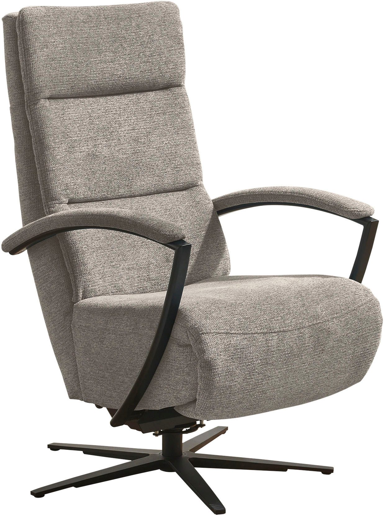 Die PlanBar Relaxsessel ZE-RS20038 inkl. Relaxfunktion und Kopfteilverstellung (1-St), 360° drehbar, wahlweise mit Gasdruckverstellung