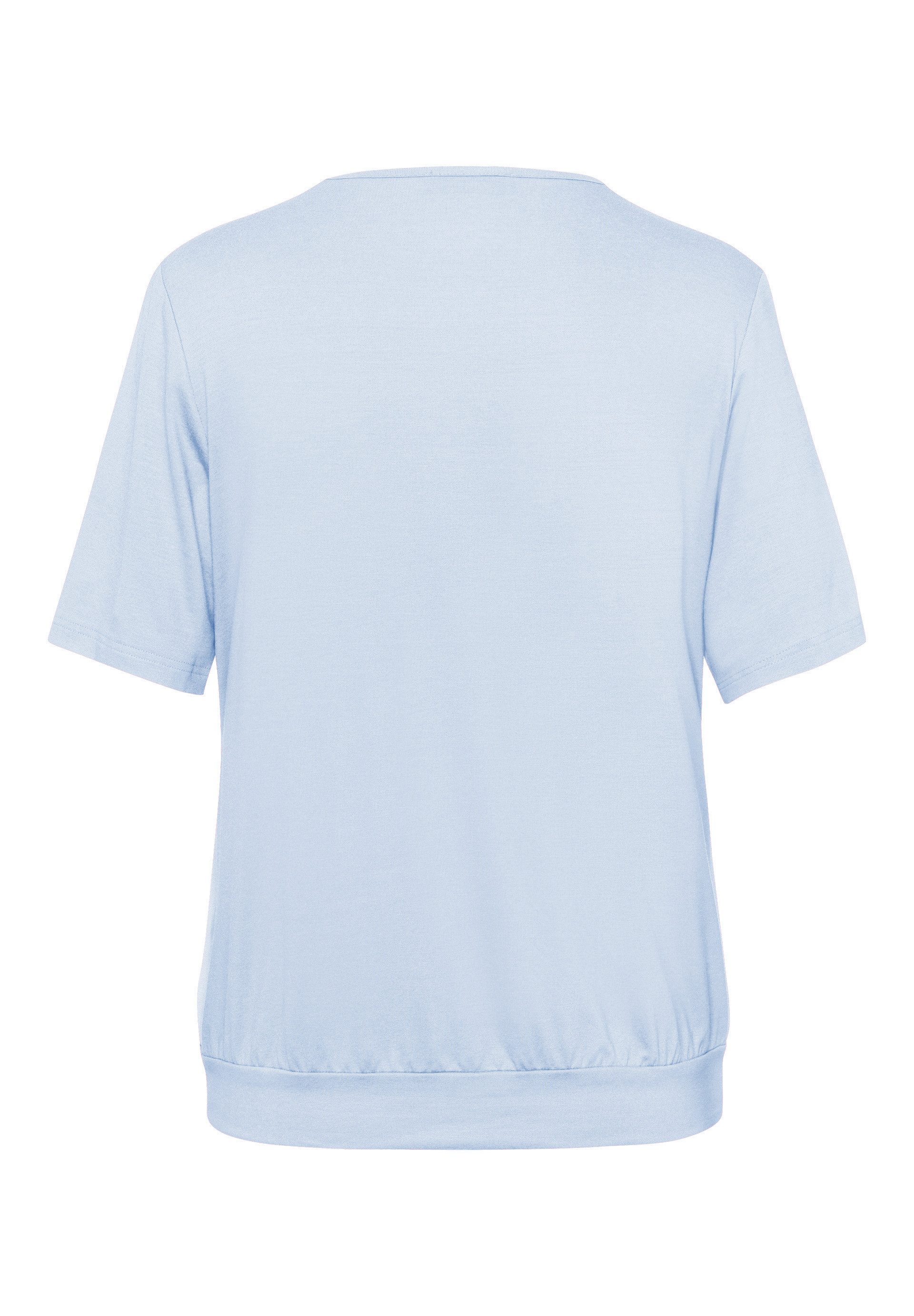 FRANK WALDER T-Shirt im Materialmix günstig online kaufen