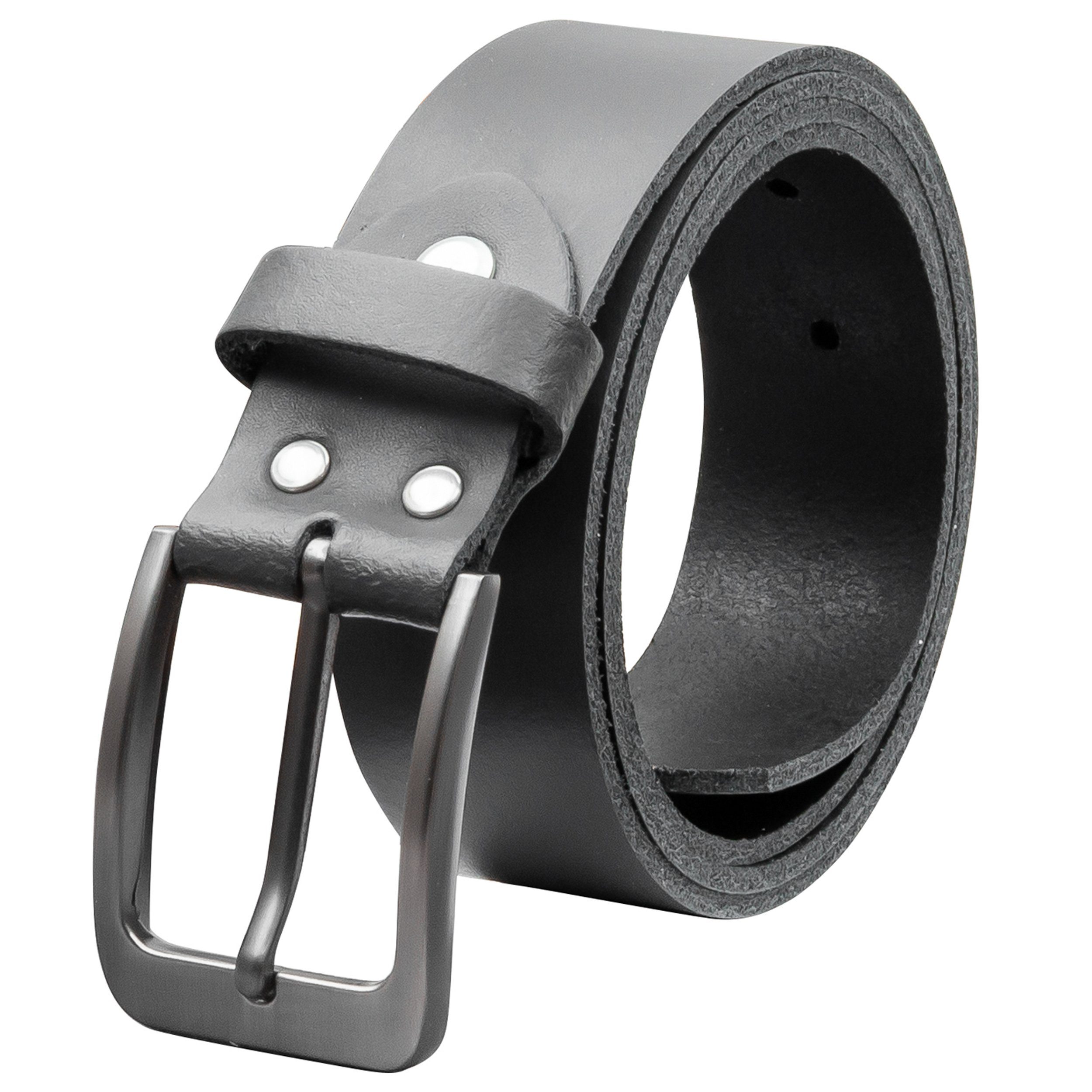 COLOGNEBELT Ledergürtel OM411-SL-Grau MADE IN GERMANY, günstig online kaufen