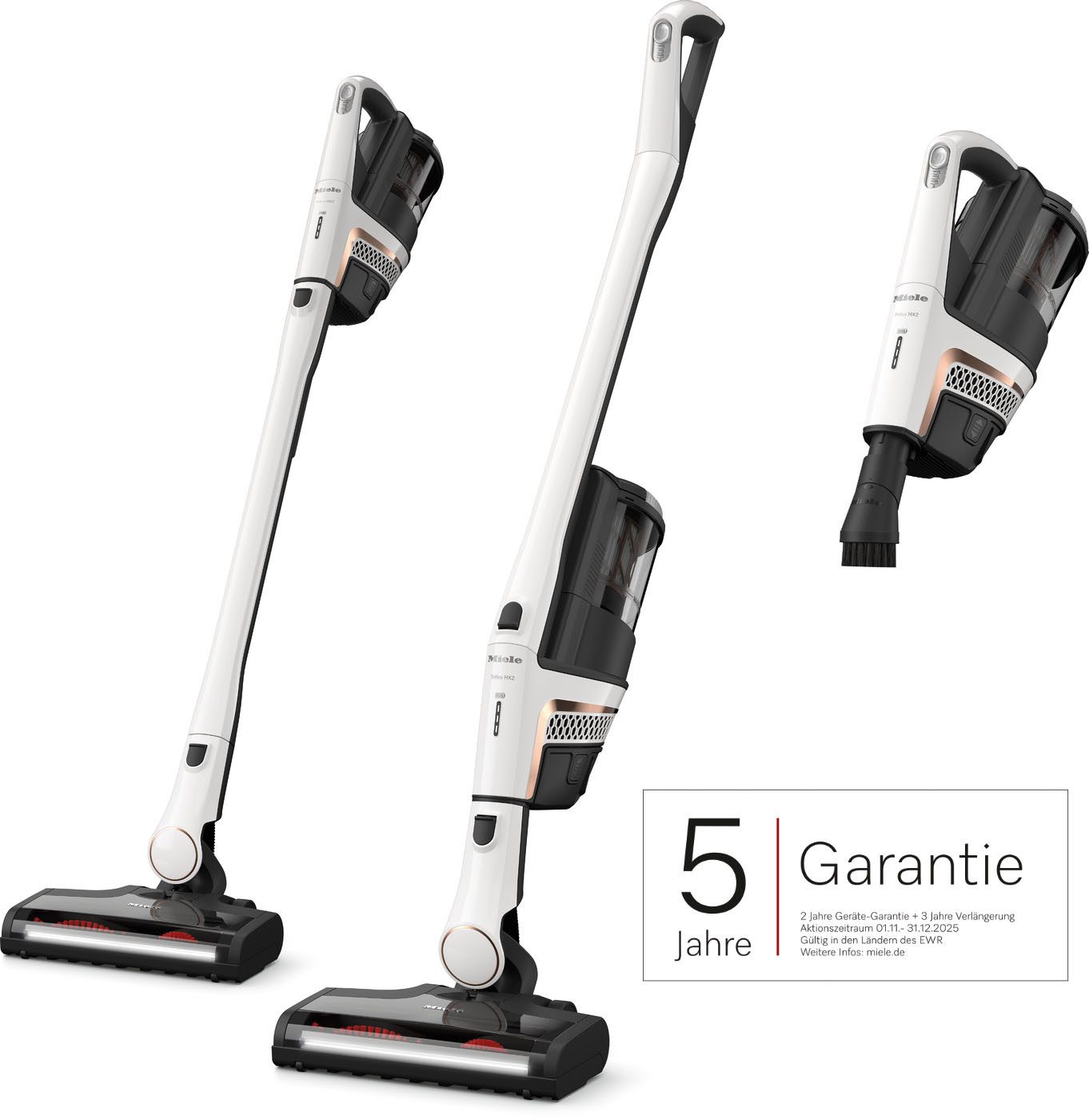 Miele Akku-Handstaubsauger Miele Triflex HX2 CarCare / Inklusive Zweit-Akku, 192 W, beutellos