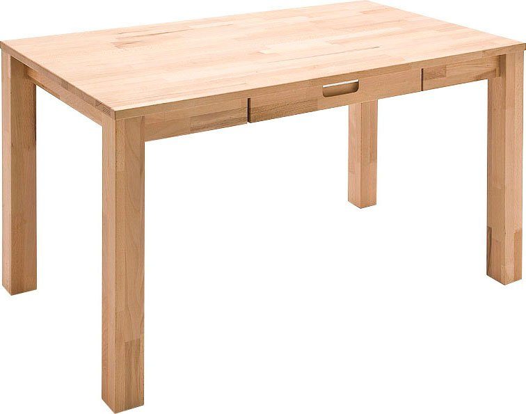 MCA furniture Schreibtisch »Cento 2«, Massivholz Kernbuche, Belastbar bis  40 Kg online kaufen | OTTO