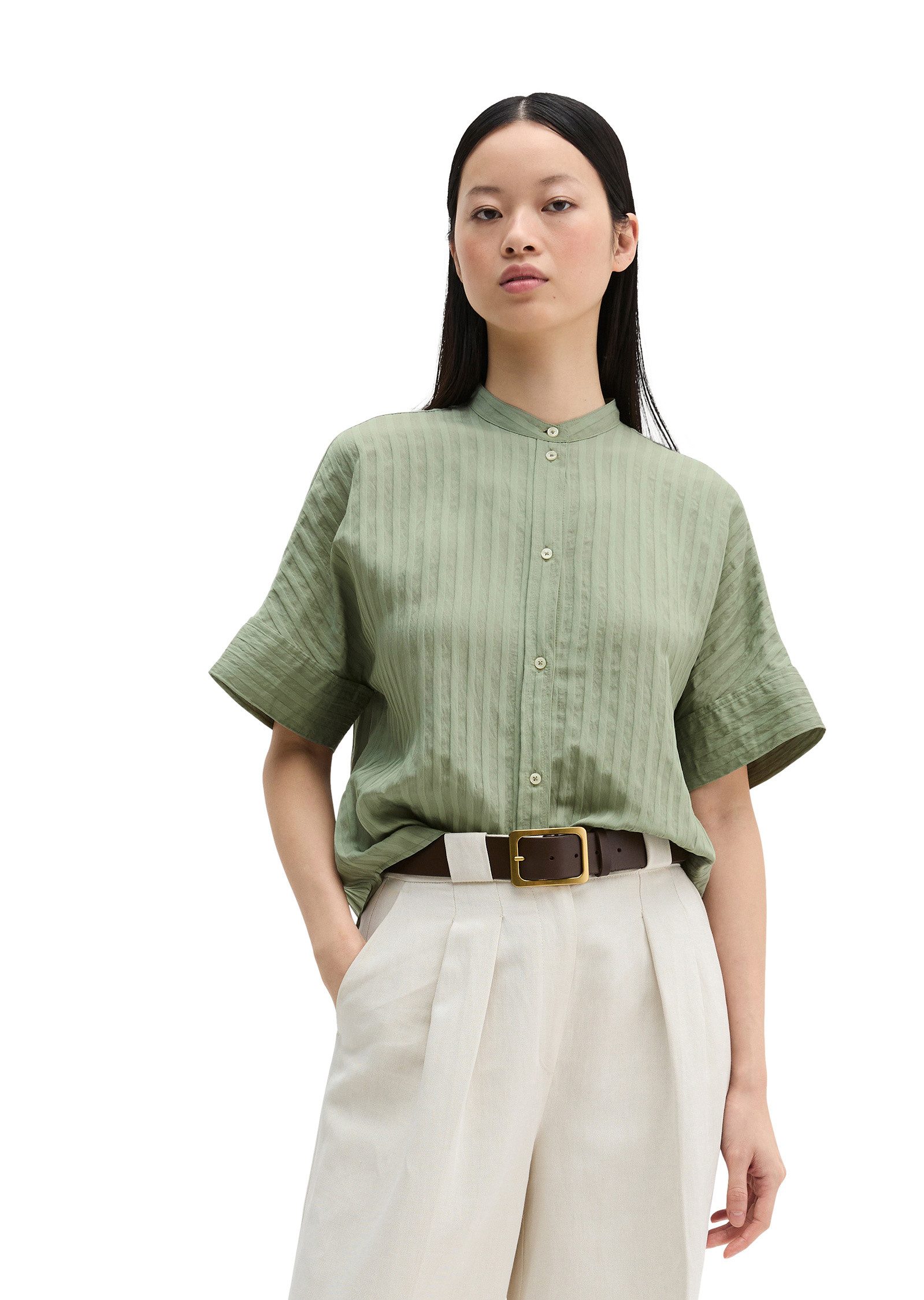 Marc O'Polo Kurzarmbluse aus TENCEL™ Modal