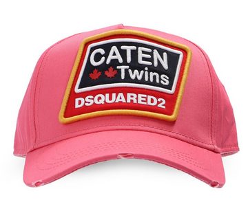 Dsquared2 Baseball Cap DSQUARED2 CATEN TWINS PATCH Baseballcap Kappe Basebalkappe Trucker Hat