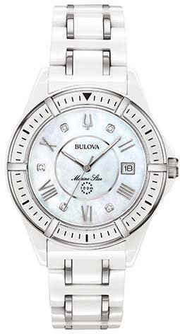 Bulova Quarzuhr 98P172, Armbanduhr, Damenuhr