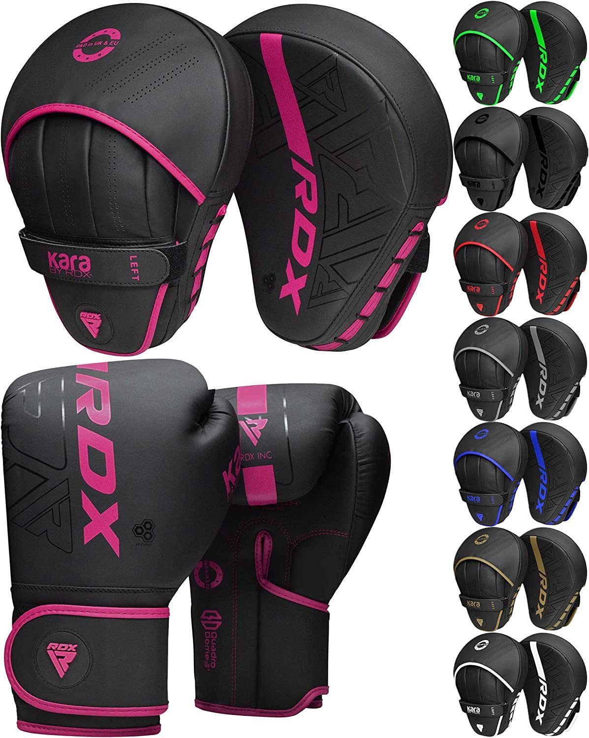 RDX Sports Kinderboxhandschuhe RDX Kinder Boxen Pads Fokus Mitts Muay Thai Junior Перчатки