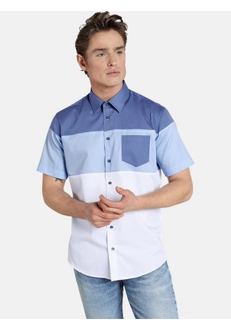 SHIRTMASTER Рубашка с короткими рукавами »bl...