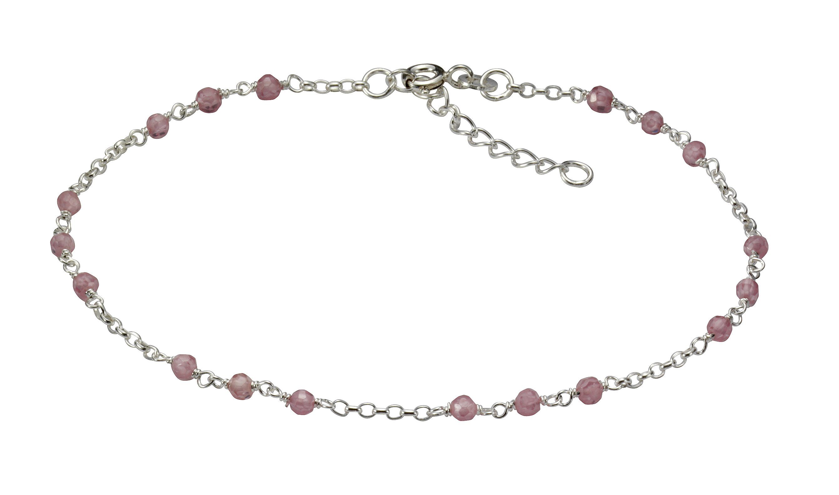 Vivance »925Sterling Kaufen Online Silber RhodKristalle« Fusskette pzGqSVUM