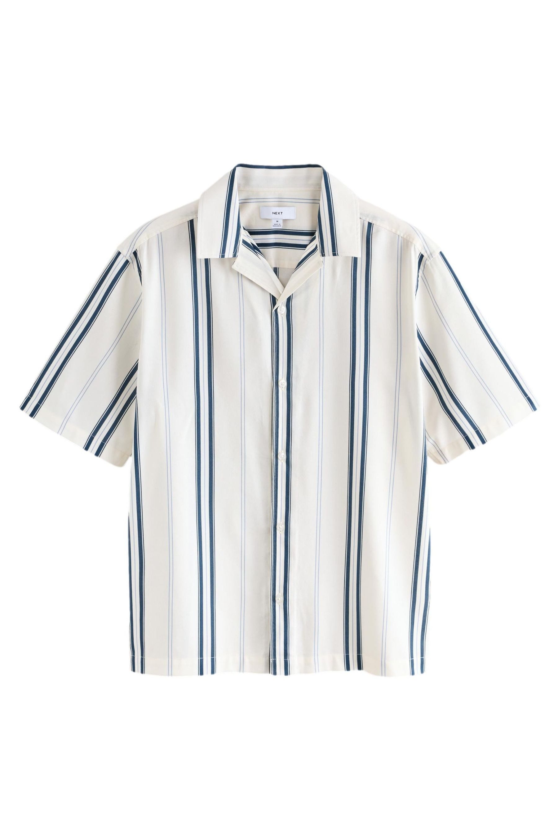 Next Kurzarmhemd Gestreiftes Kurzarmhemd (1-tlg) günstig online kaufen