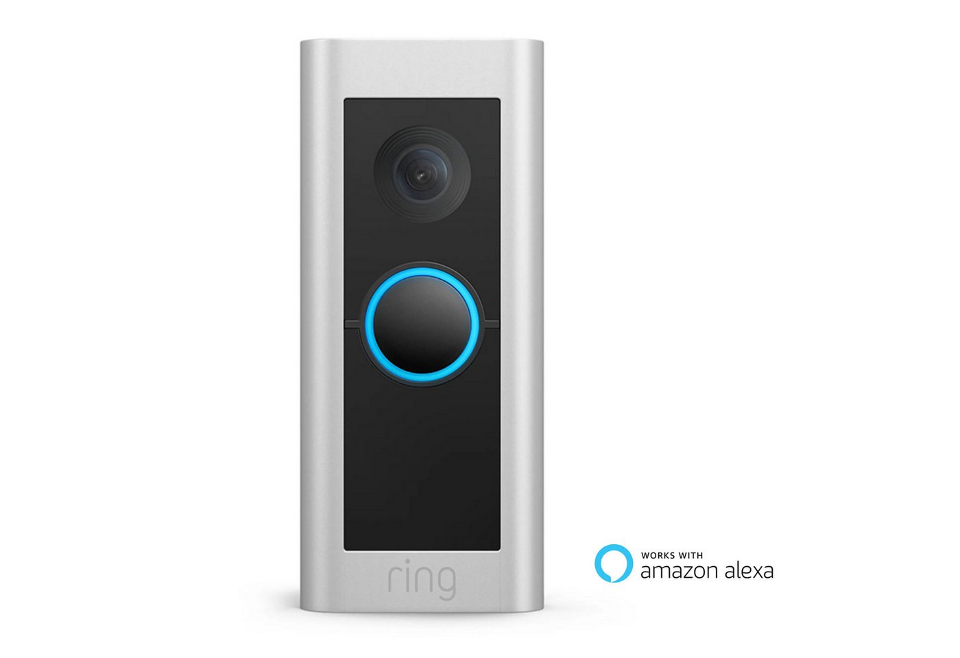 Ring Smart Home Türklingel Videotürklingel Pro Kabel, Klingel mit Kamera (Innenbereich, Außenbereich, WLAN, 1536p-HD-Video, …