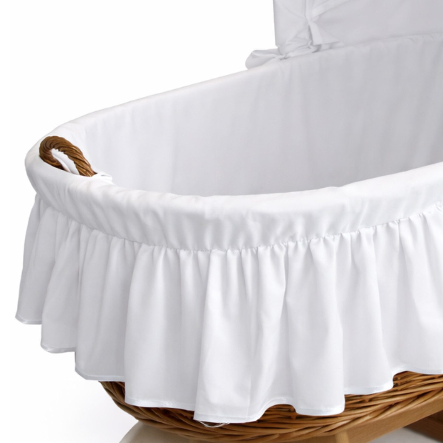 Babymajawelt Babybettbezug Für Stubenwagen mit Haube XXL Textile Ausstattung, (2 St), Reine Baumwolle, Hauben Stubenwagen mit Griff