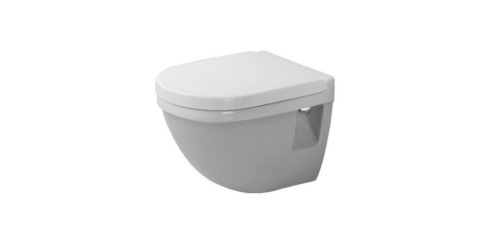 Bidet Wand-WC STARCK 3 COMPACT tief, 360x485mm weiß WG weiß