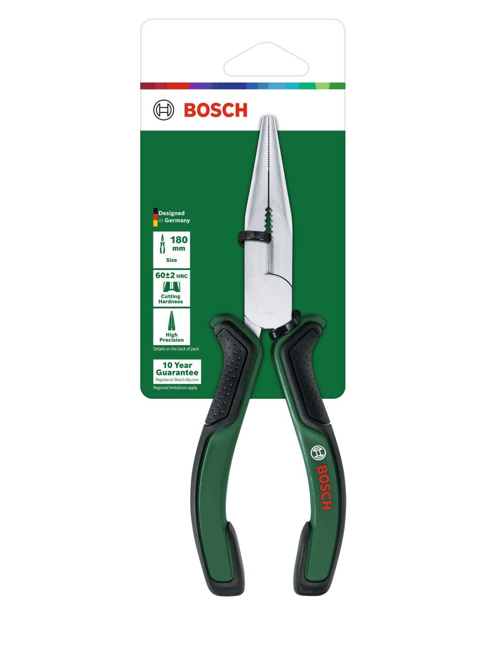 BOSCH Spitzzange Bosch DIY Spitzzange 180 mm