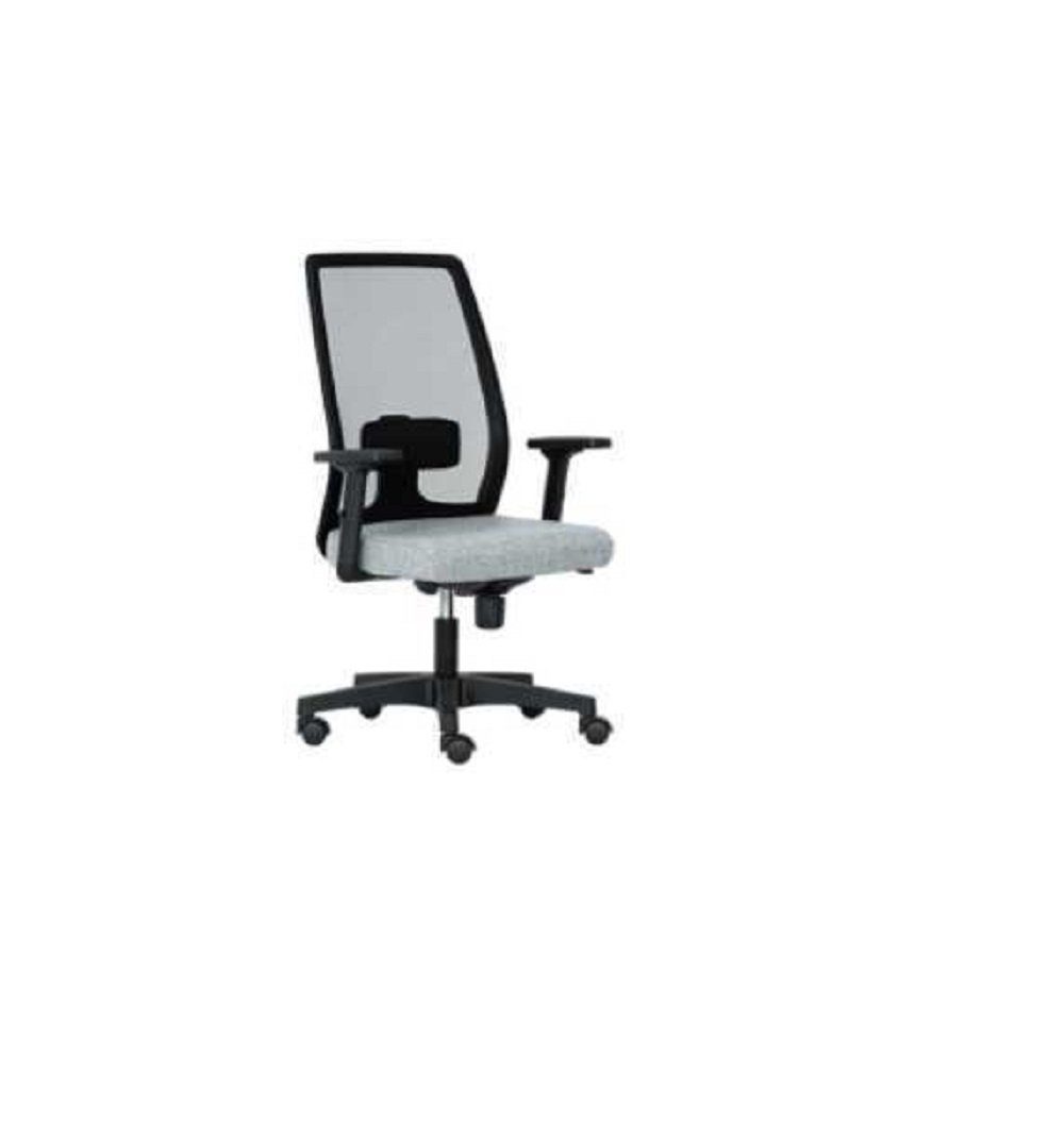 JVmoebel Bürostuhl Chef Dreh Stuhl Bürostuhl Grau Schreibtischstuhl Drehstühle (1 St), Made in Europa