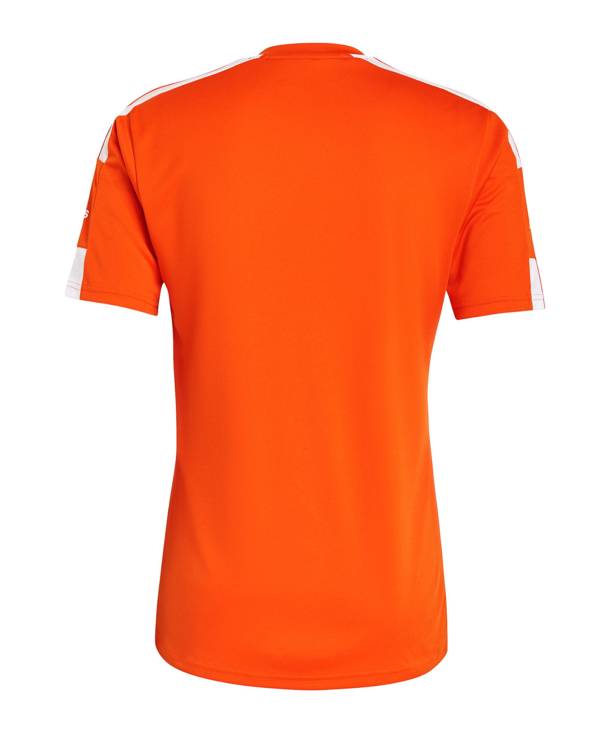 Performance Fußballtrikot 21 adidas Squadra Trikot orangeweiss kurzarm