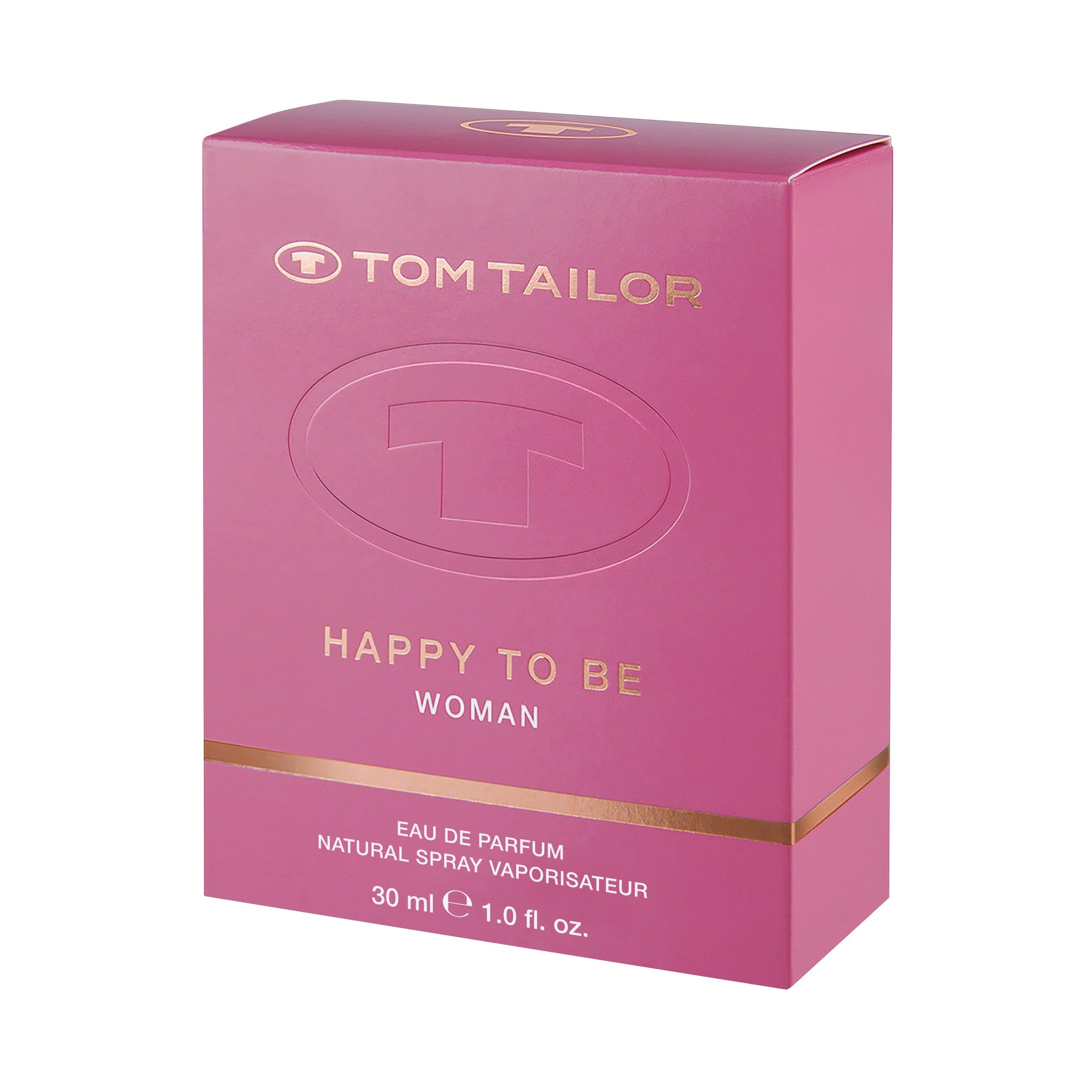 TOM TAILOR Eau de Parfum HAPPY TO BE, EdP 30 ml Woman