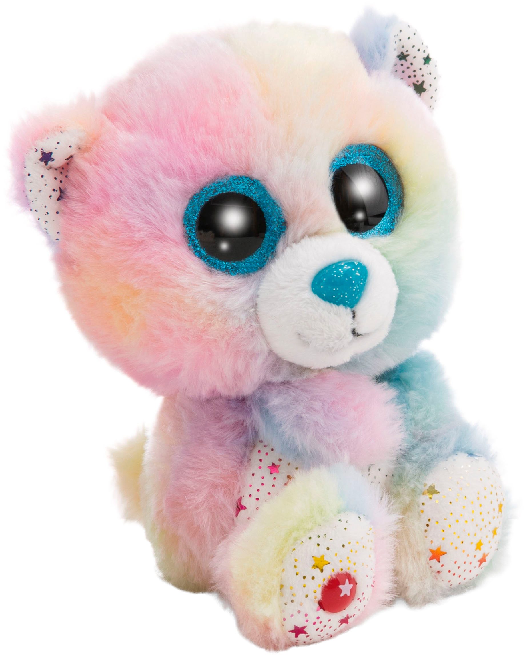 Kuscheltier Glubschis, GLUBSCHIS Bär Regenbogen Snoomi 15cm