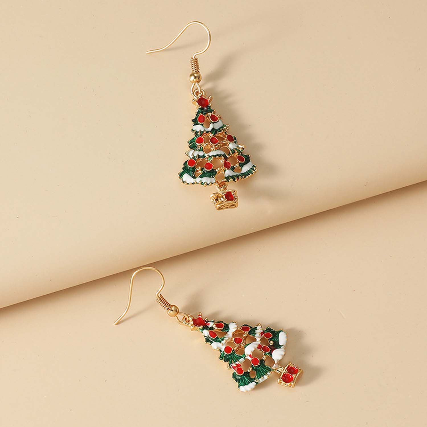 trends for living Ohrhänger-Set Weihnachtsdekoration DamenWeihnachtsohrringe Weihnachtsbaum/Schneemann (1-tlg)